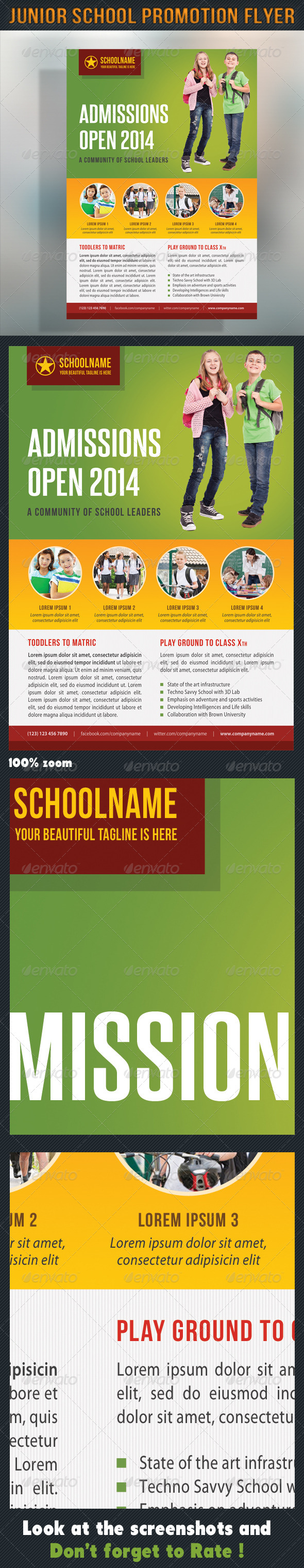 GraphicRiver Junior School Promotion Flyer 05 7132389 GraphicRiver Junior School Promotion Flyer 05 7132389