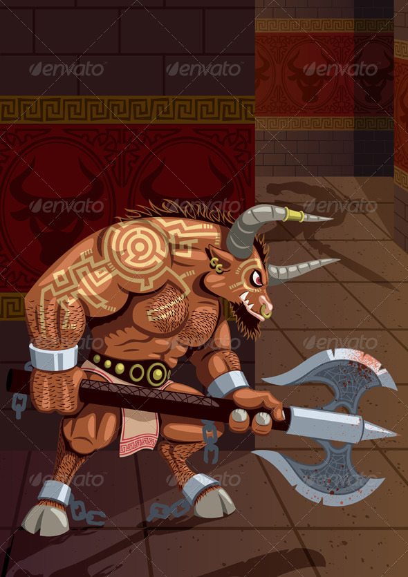 GraphicRiver Minotaur 7133372 GraphicRiver Minotaur 7133372