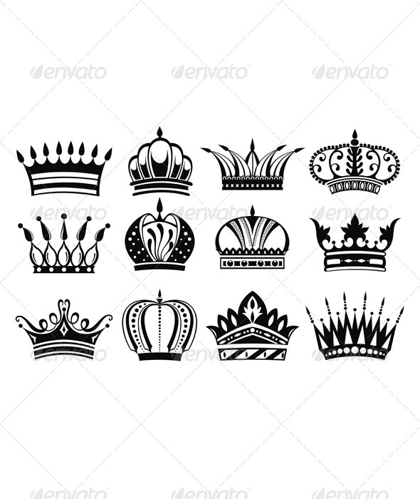 GraphicRiver Crowns 7136133 GraphicRiver Crowns 7136133