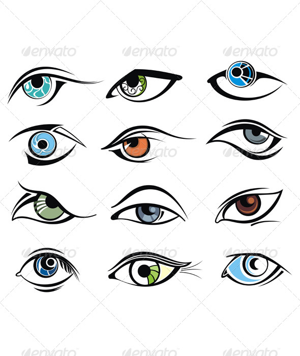 GraphicRiver Eye Designs 7136143 GraphicRiver Eye Designs 7136143
