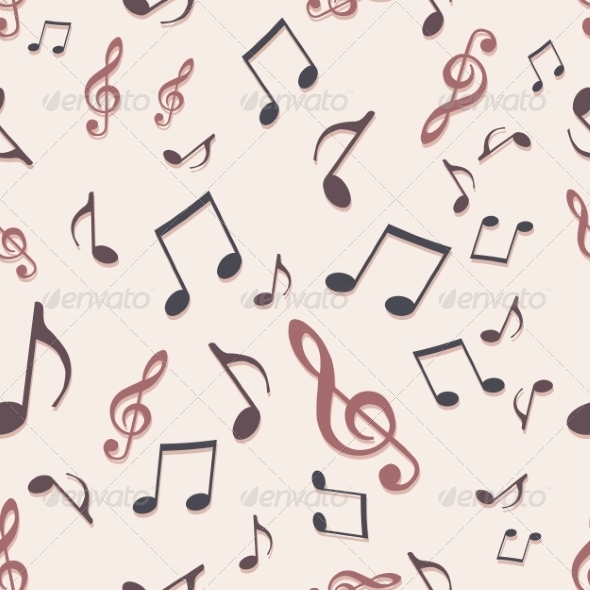 GraphicRiver Vector Seamless Pattern of Music Notes 7137152 GraphicRiver Vector Seamless Pattern of Music Notes 7137152