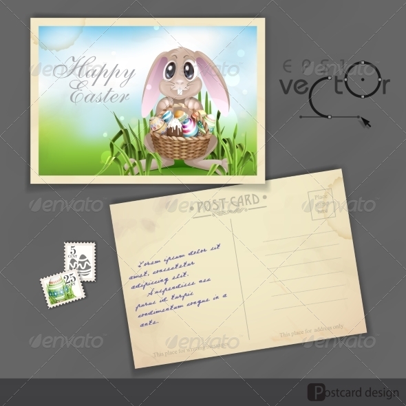 GraphicRiver Happy Easter Background 7138365 GraphicRiver Happy Easter Background 7138365