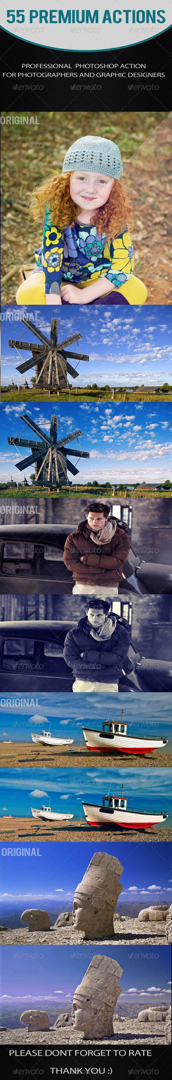 GraphicRiver 55 Premium Actions 7059216 GraphicRiver 55 Premium Actions 7059216