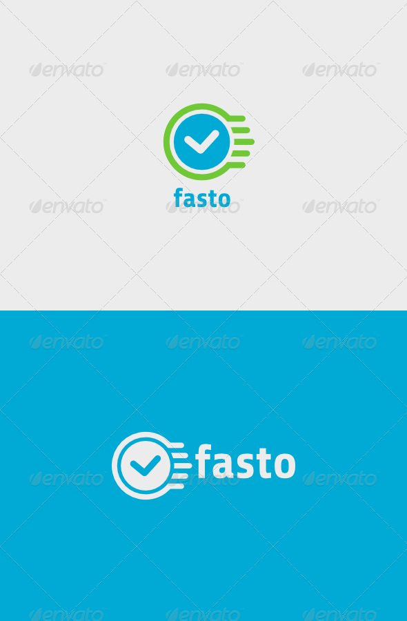 GraphicRiver Check Fasto Logo 7143496 GraphicRiver Check Fasto Logo 7143496