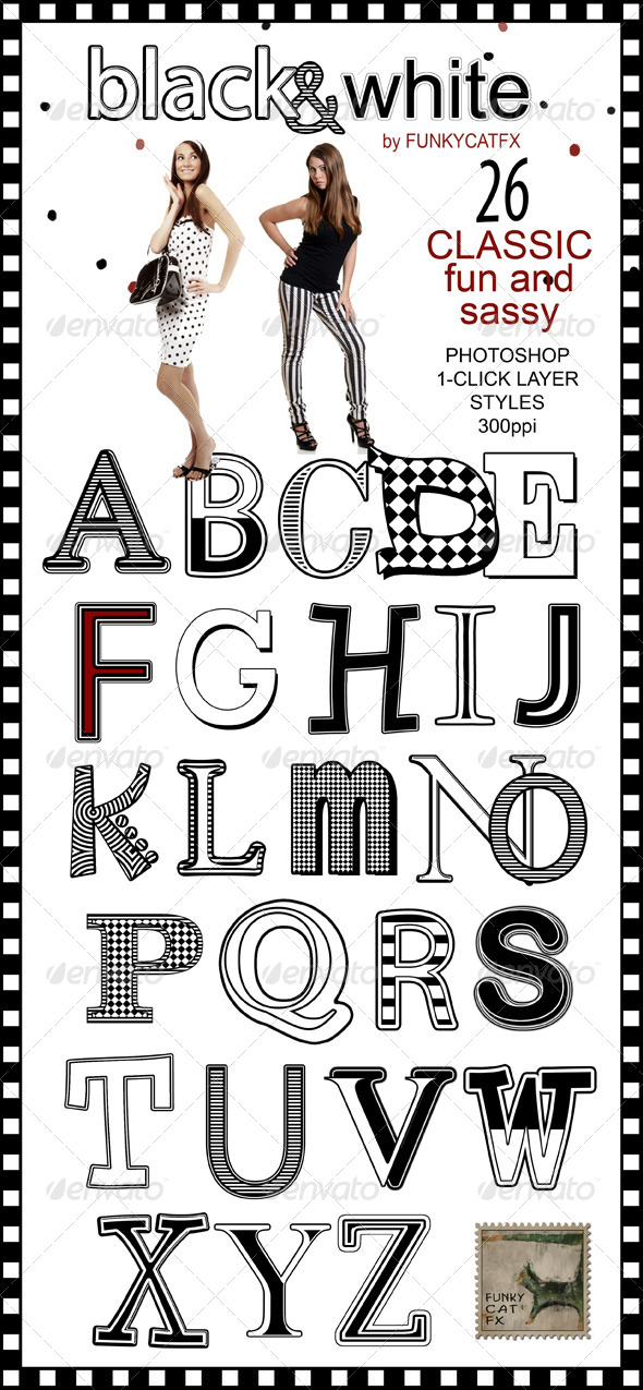 GraphicRiver 26 Black White Classic Styles 7155726 GraphicRiver 26 Black White Classic Styles 7155726