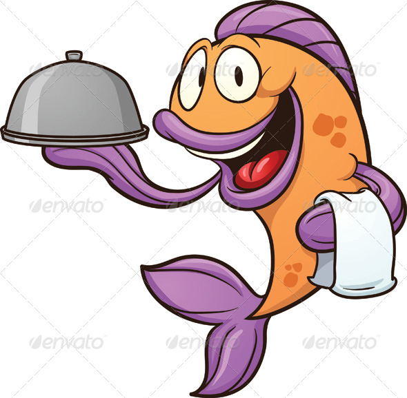 GraphicRiver Waiter Fish 7156221 GraphicRiver Waiter Fish 7156221