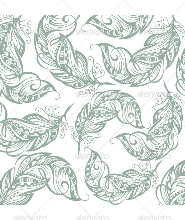 GraphicRiver Background with Feathers 7156636 GraphicRiver Background with Feathers 7156636