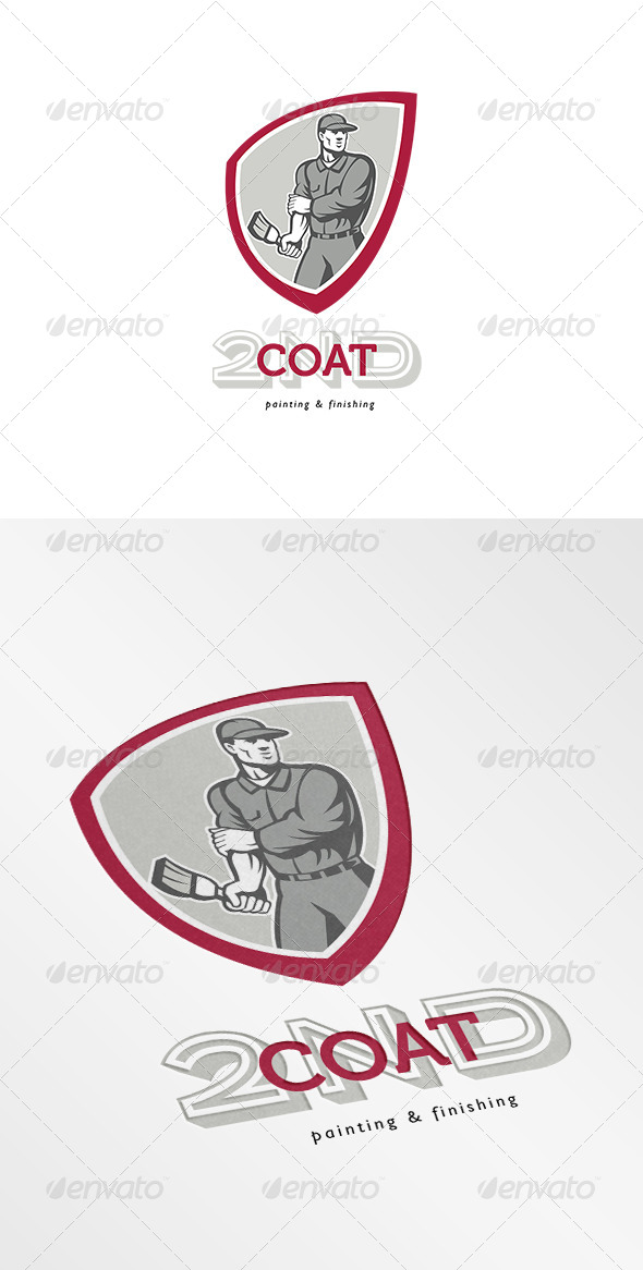 GraphicRiver Second Coat Painting and Finishing Logo 7158098 GraphicRiver Second Coat Painting and Finishing Logo 7158098