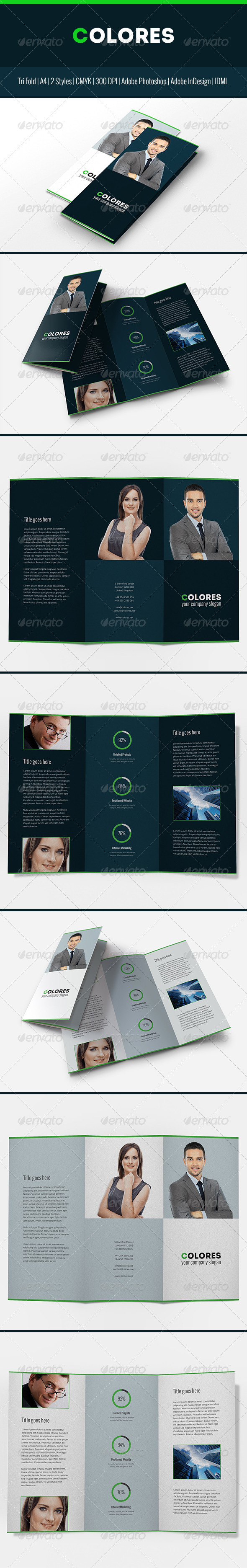 GraphicRiver Colores Brochure Corporate Tri Fold 7165613 GraphicRiver Colores Brochure Corporate Tri Fold 7165613