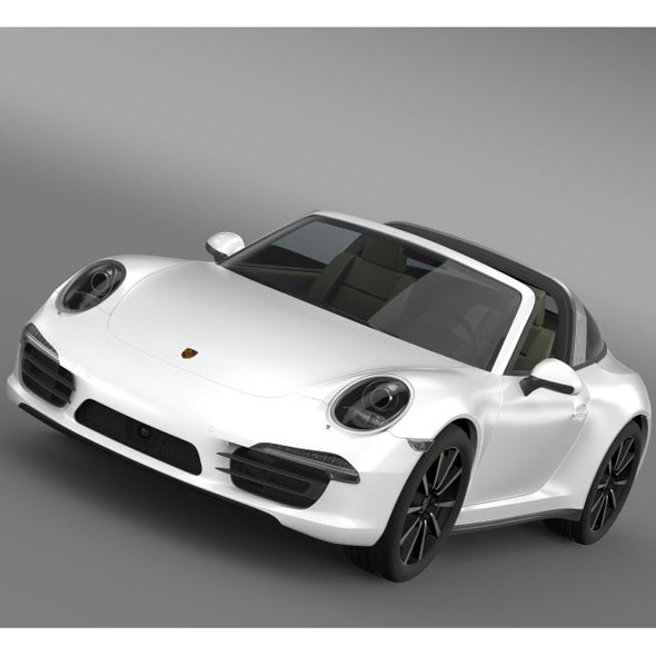 3DOcean Porsche 911 Targa 4s 2014 7178101 3DOcean Porsche 911 Targa 4s 2014 7178101