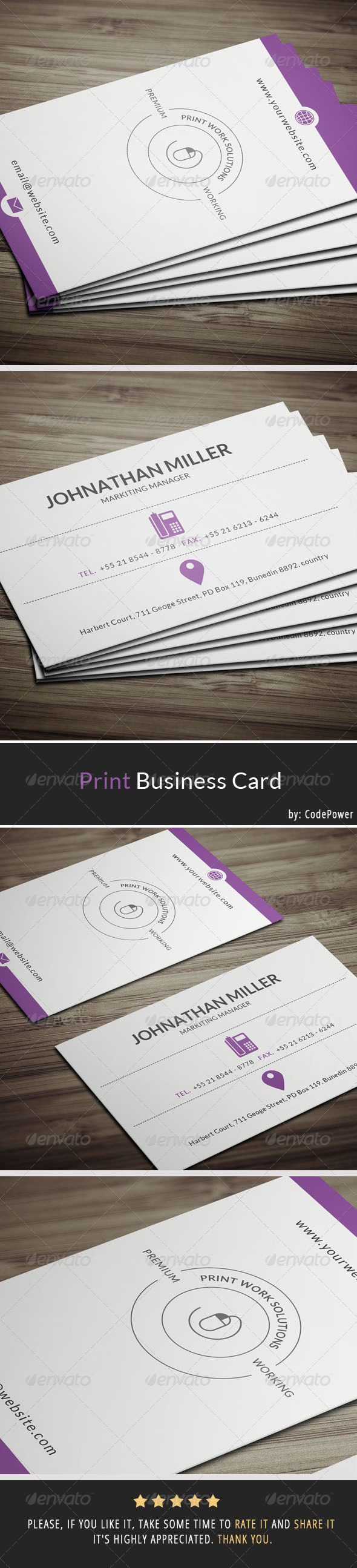GraphicRiver Print Business Card 7184688 GraphicRiver Print Business Card 7184688