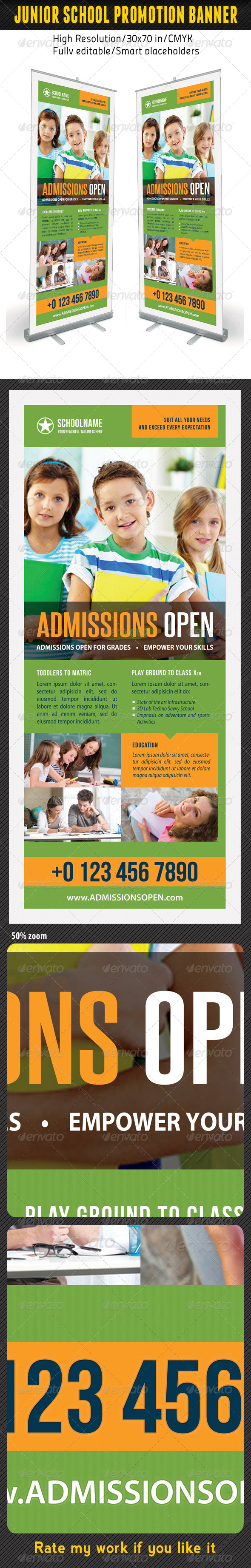 GraphicRiver Junior School Promotion Banner Template 07 7185141 GraphicRiver Junior School Promotion Banner Template 07 7185141