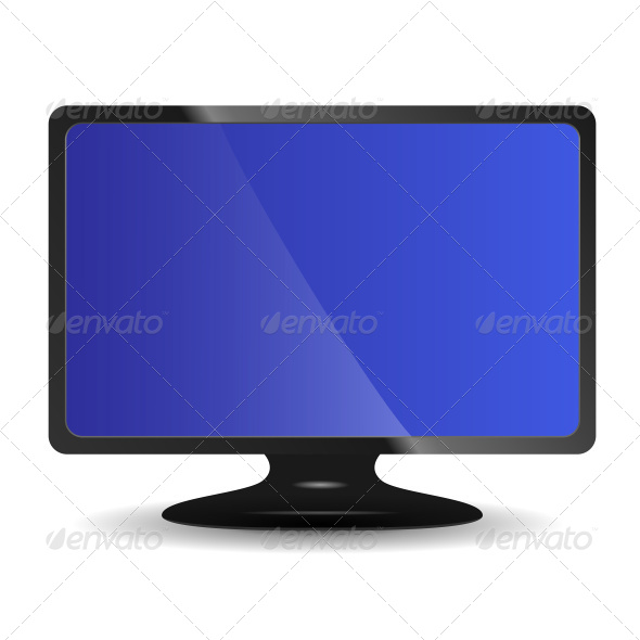 GraphicRiver Computer Monitor on White 7188764 GraphicRiver Computer Monitor on White 7188764