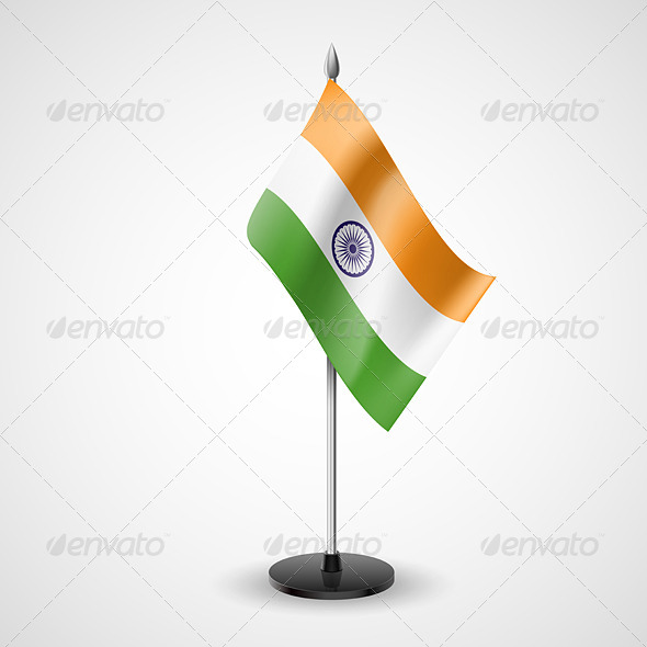 GraphicRiver Table Flag of India 7188898 GraphicRiver Table Flag of India 7188898