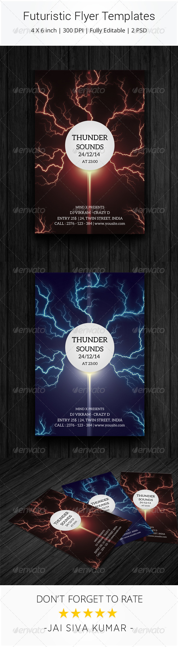 GraphicRiver Futuristic Flyer Templates 7191563 GraphicRiver Futuristic Flyer Templates 7191563