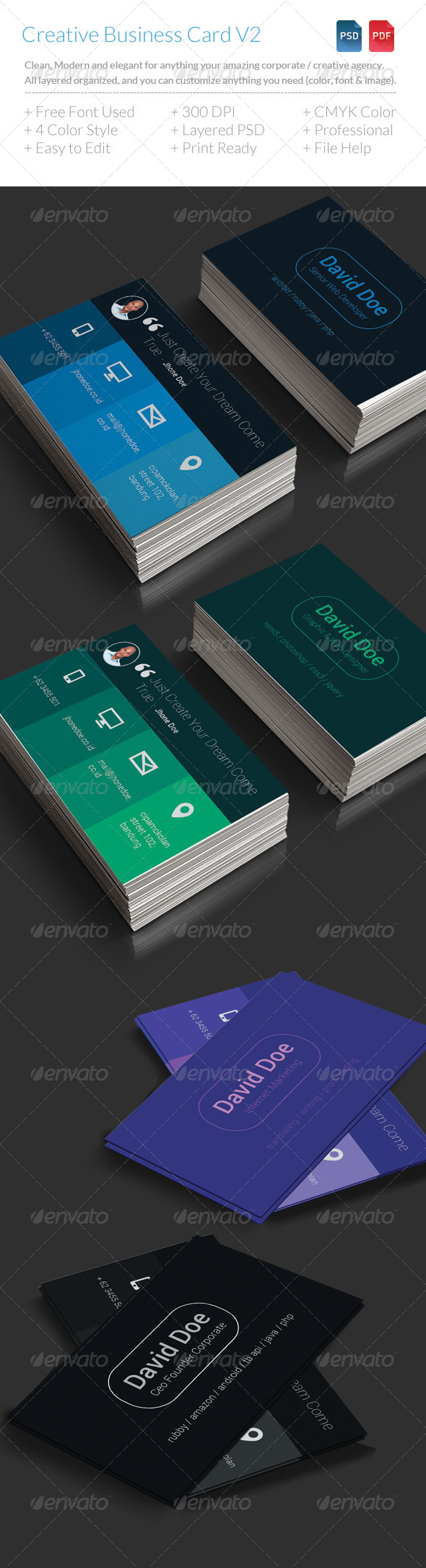 GraphicRiver Creative Business Card 7126886 GraphicRiver Creative Business Card 7126886