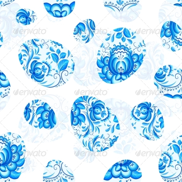 GraphicRiver Floral Easter Pattern 7194528 GraphicRiver Floral Easter Pattern 7194528