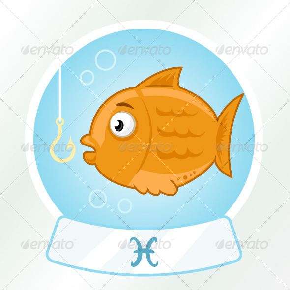 GraphicRiver Pisces Horoscope Sign 7197955 GraphicRiver Pisces Horoscope Sign 7197955