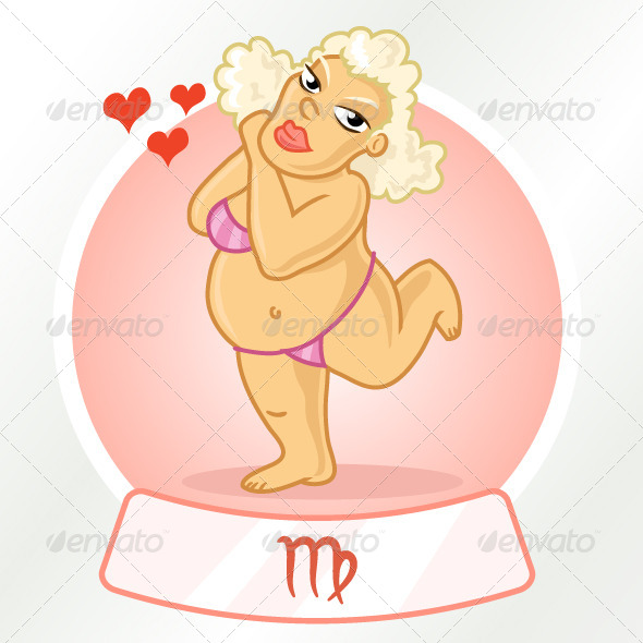 GraphicRiver Virgo Horoscope Sign 7198252 GraphicRiver Virgo Horoscope Sign 7198252