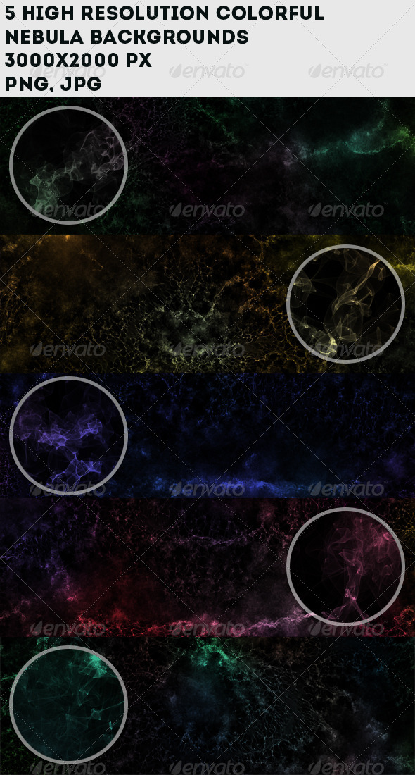 GraphicRiver Hi-Res Colorful Nebula Backgrounds 7203944 GraphicRiver Hi-Res Colorful Nebula Backgrounds 7203944