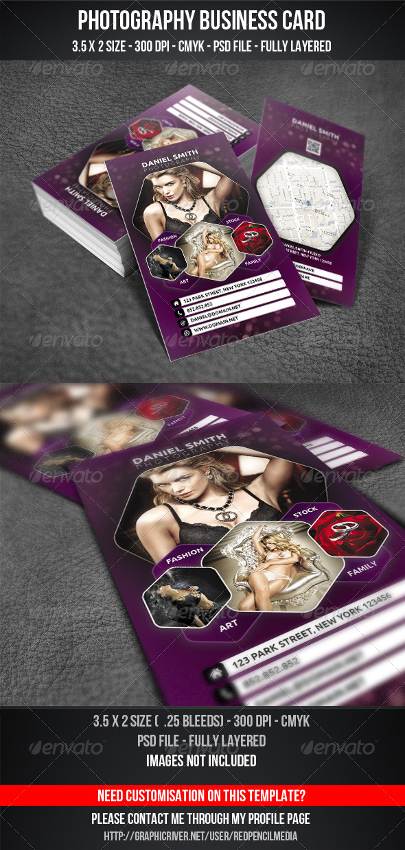 GraphicRiver Photography Business Card 7187973 GraphicRiver Photography Business Card 7187973