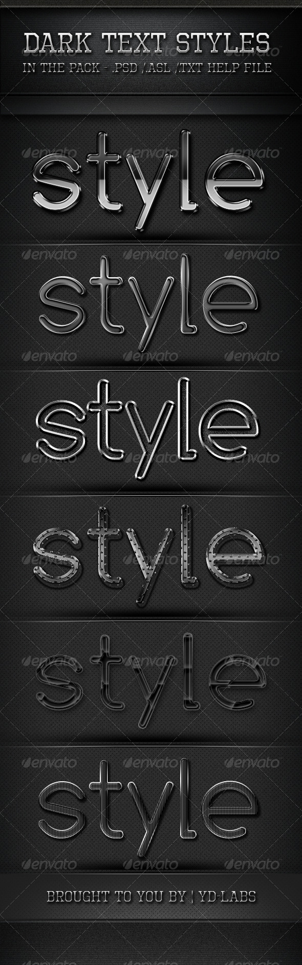 GraphicRiver Dark Text Styles 760016 GraphicRiver Dark Text Styles 760016