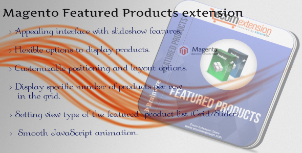 CodeCanyon Magento Featured Products Extention 7407988 CodeCanyon Magento Featured Products Extention 7407988