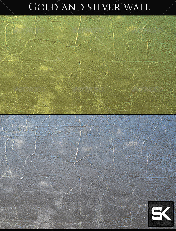 GraphicRiver Gold And Silver Wall 7423909 GraphicRiver Gold And Silver Wall 7423909