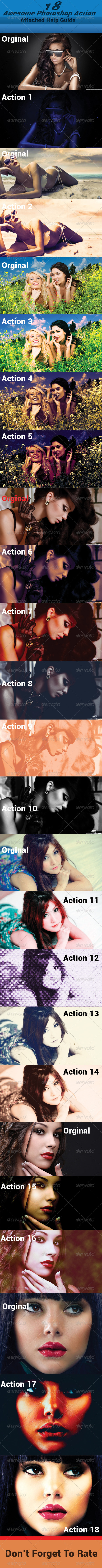 GraphicRiver 18 Awesome Photo Actions 7397436 GraphicRiver 18 Awesome Photo Actions 7397436