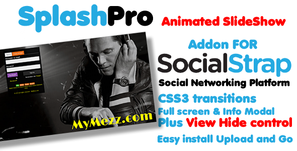 CodeCanyon SplashPro full screen slider addon for SocialStrap 7426230 CodeCanyon SplashPro full screen slider addon for SocialStrap 7426230