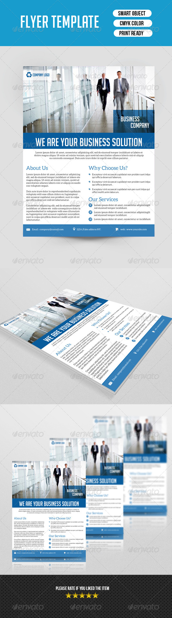 GraphicRiver Business Flyer Template 7434412 GraphicRiver Business Flyer Template 7434412