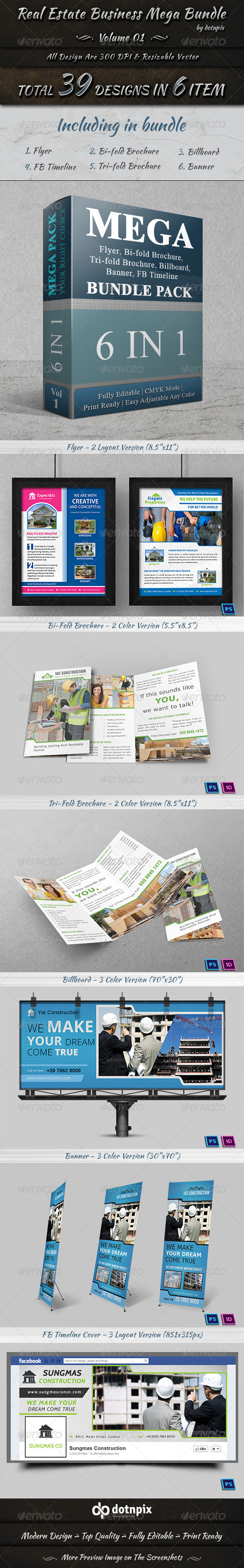 GraphicRiver Real Estate Business Mega Bundle Volume 1 7436450 GraphicRiver Real Estate Business Mega Bundle Volume 1 7436450