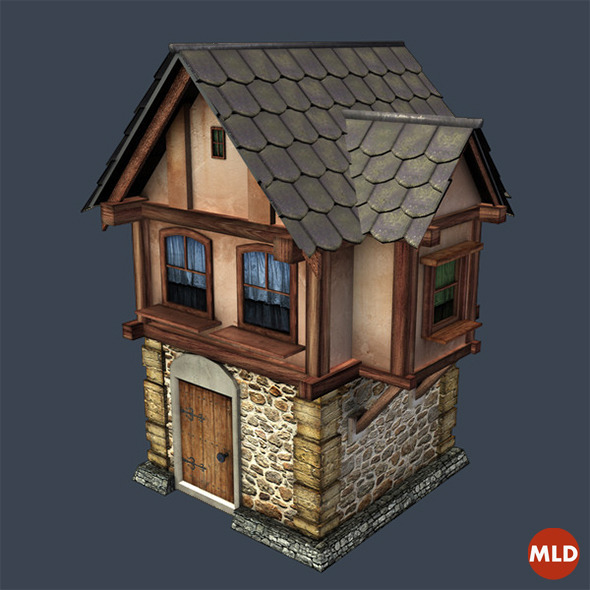 3DOcean House Medieval 7450190 3DOcean House Medieval 7450190