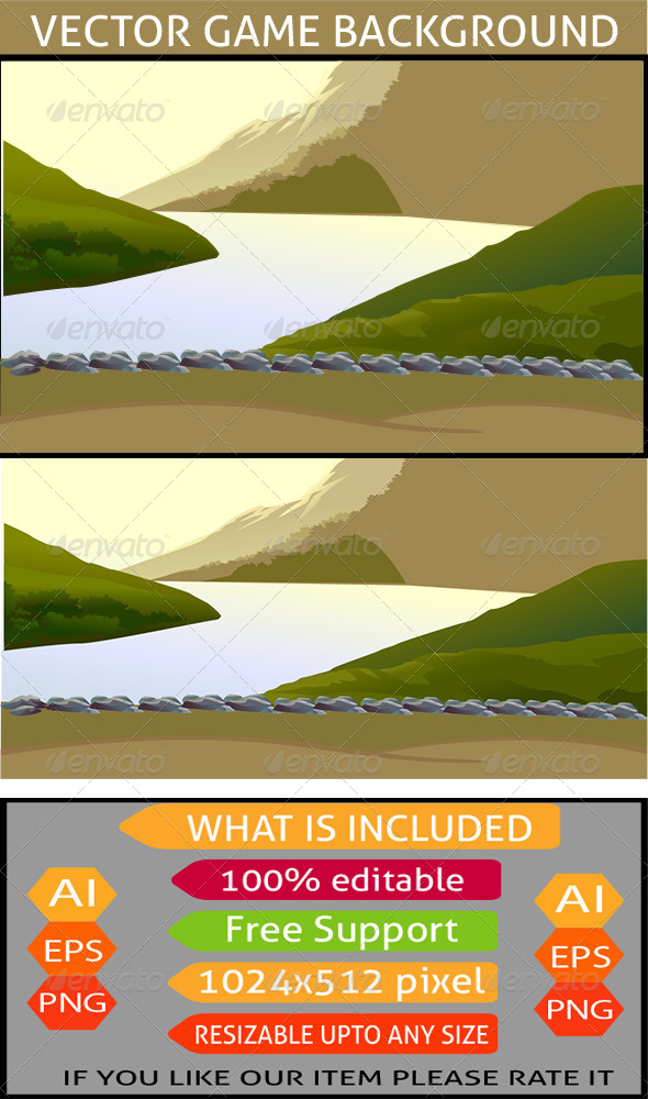 GraphicRiver Game Background 7450637 GraphicRiver Game Background 7450637