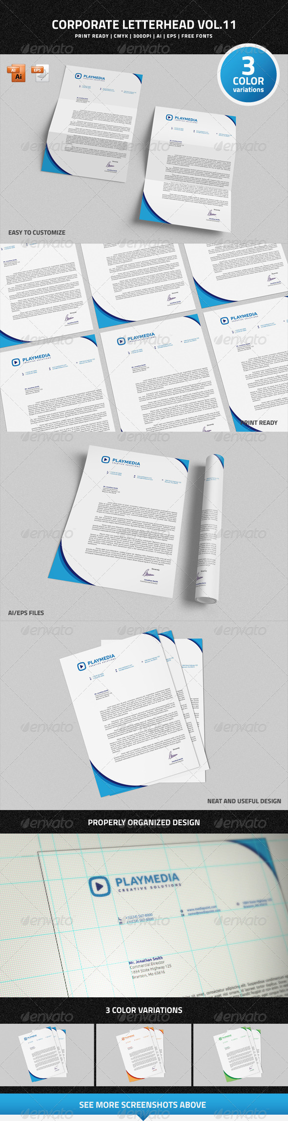 GraphicRiver Corporate Letterhead vol.11 7456765 GraphicRiver Corporate Letterhead vol.11 7456765