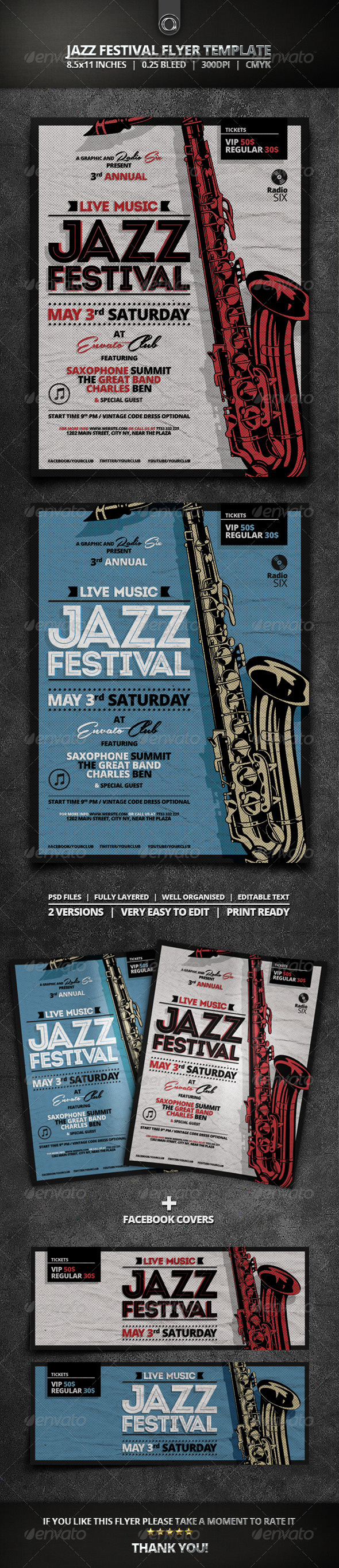Jazz Flyer Template (Events)