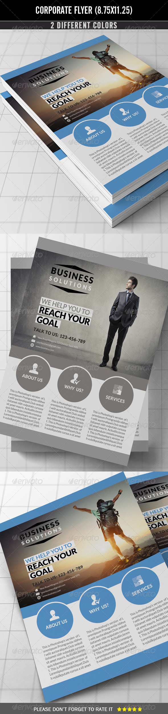 GraphicRiver Corporate Flyer 7464225 GraphicRiver Corporate Flyer 7464225
