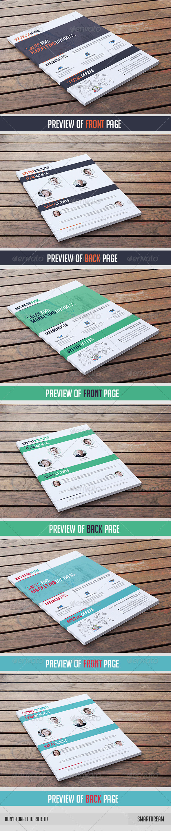 GraphicRiver Business Flyer Template 2 Pages 7465933 GraphicRiver Business Flyer Template 2 Pages 7465933
