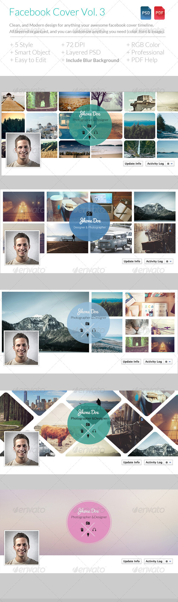 GraphicRiver Photograpy Facebook Timeline 7467979 GraphicRiver Photograpy Facebook Timeline 7467979