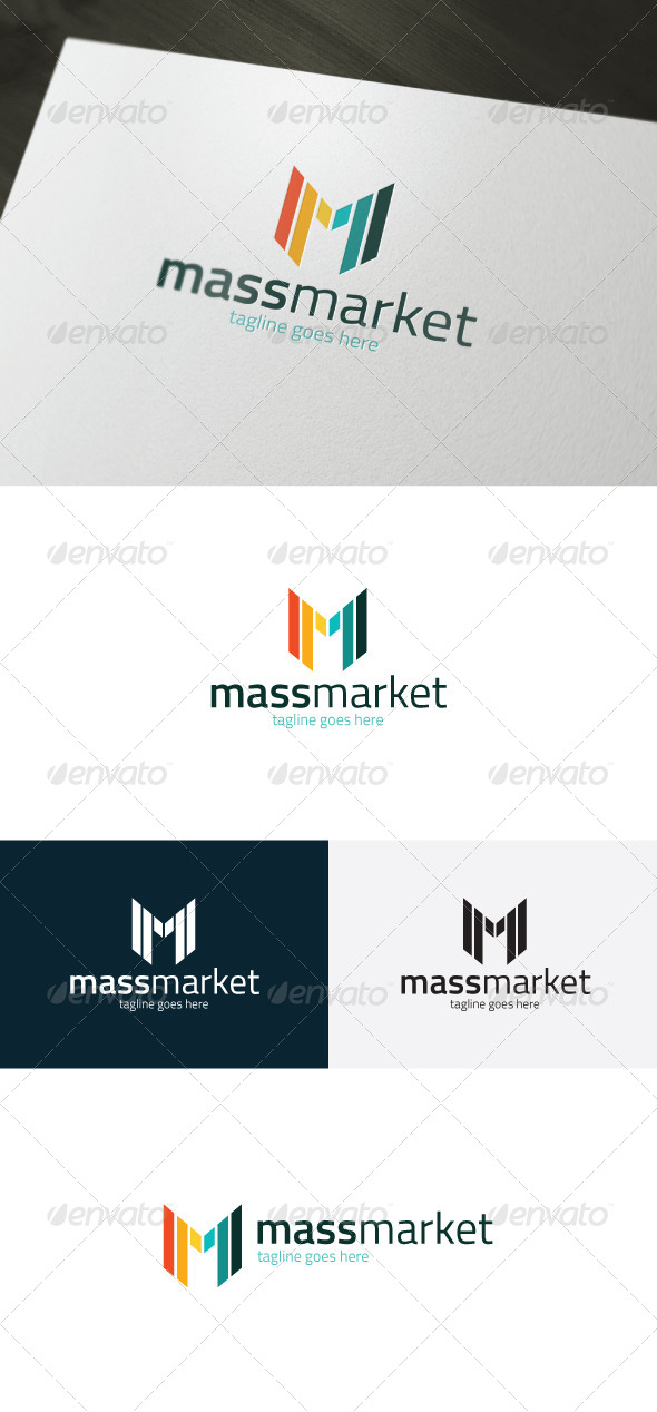 GraphicRiver Mass Market Logo Letter M 7483908 GraphicRiver Mass Market Logo Letter M 7483908
