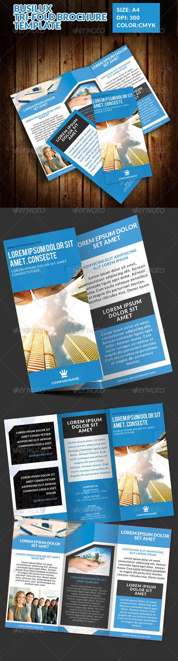 GraphicRiver Busilux Corporate Tri-Fold Brochure Template 7483928 GraphicRiver Busilux Corporate Tri-Fold Brochure Template 7483928