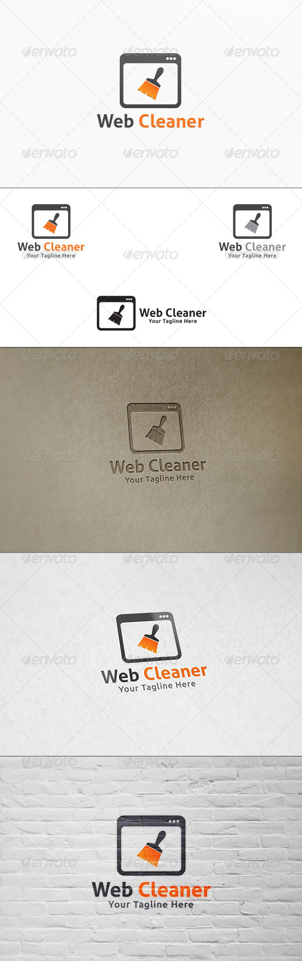 GraphicRiver Web Cleaner Logo Template 7483959 GraphicRiver Web Cleaner Logo Template 7483959