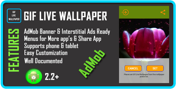 CodeCanyon GIF Live Wallpaper with AdMob 7484063 CodeCanyon GIF Live Wallpaper with AdMob 7484063