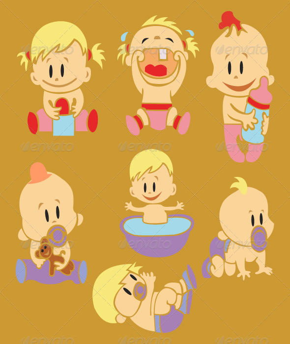 GraphicRiver Baby Expressions 7486237 GraphicRiver Baby Expressions 7486237
