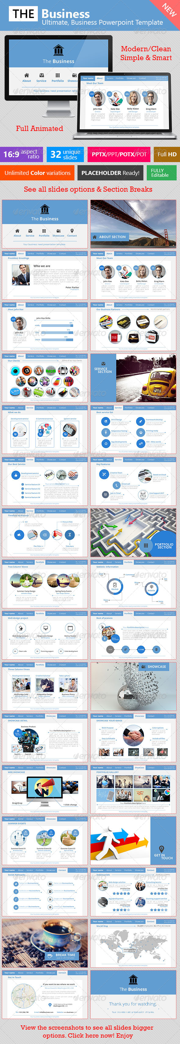 GraphicRiver The Business Ultimate Business Template 7488380 GraphicRiver The Business Ultimate Business Template 7488380