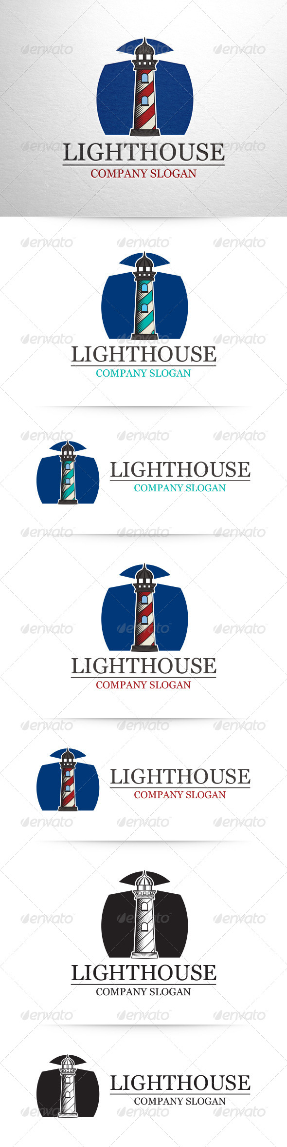 GraphicRiver Lighthouse Logo Template 7489851 GraphicRiver Lighthouse Logo Template 7489851