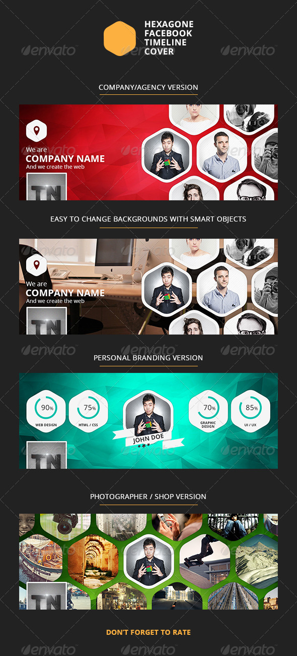 GraphicRiver Hexagone Facebook Timeline Cover 7489908 GraphicRiver Hexagone Facebook Timeline Cover 7489908