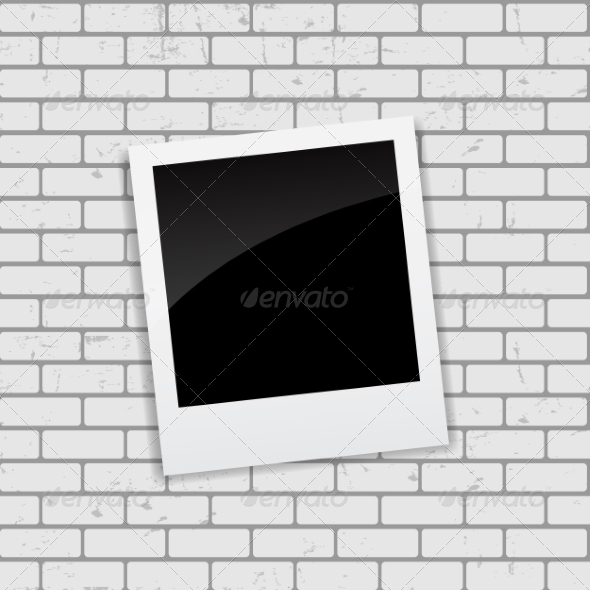 GraphicRiver Instant Photos on Grunge Brick Background 7492494 GraphicRiver Instant Photos on Grunge Brick Background 7492494