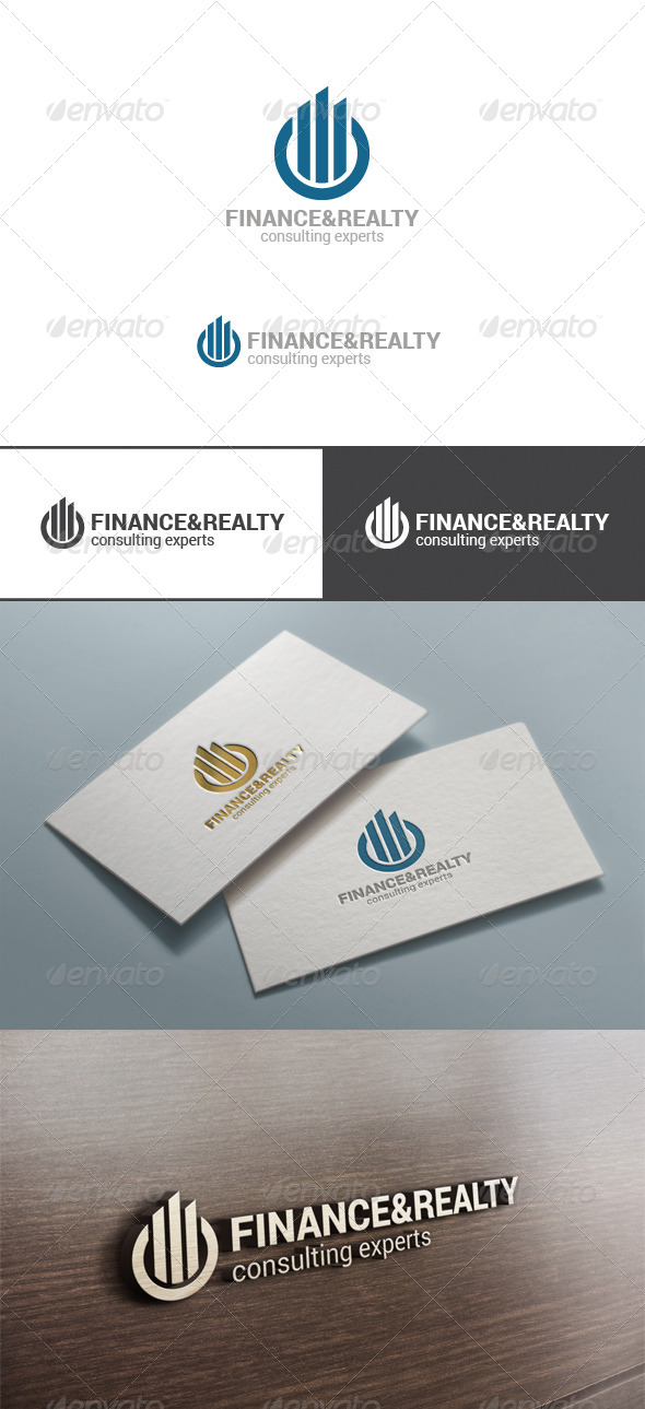 GraphicRiver Real Estate & Finance Circle Logo Abstract 7497599 GraphicRiver Real Estate & Finance Circle Logo Abstract 7497599