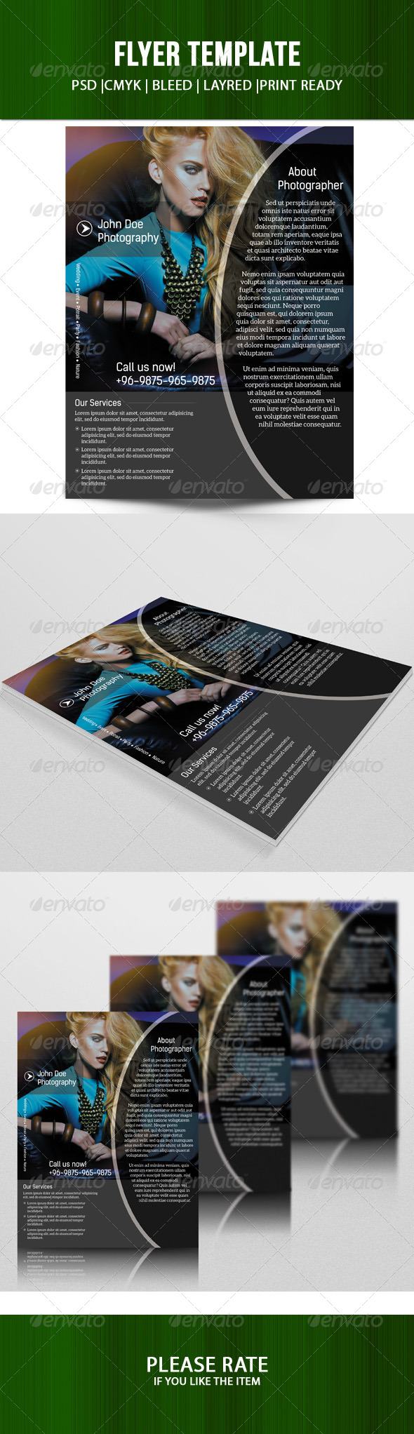 GraphicRiver Business Flyer Template 7500049 GraphicRiver Business Flyer Template 7500049